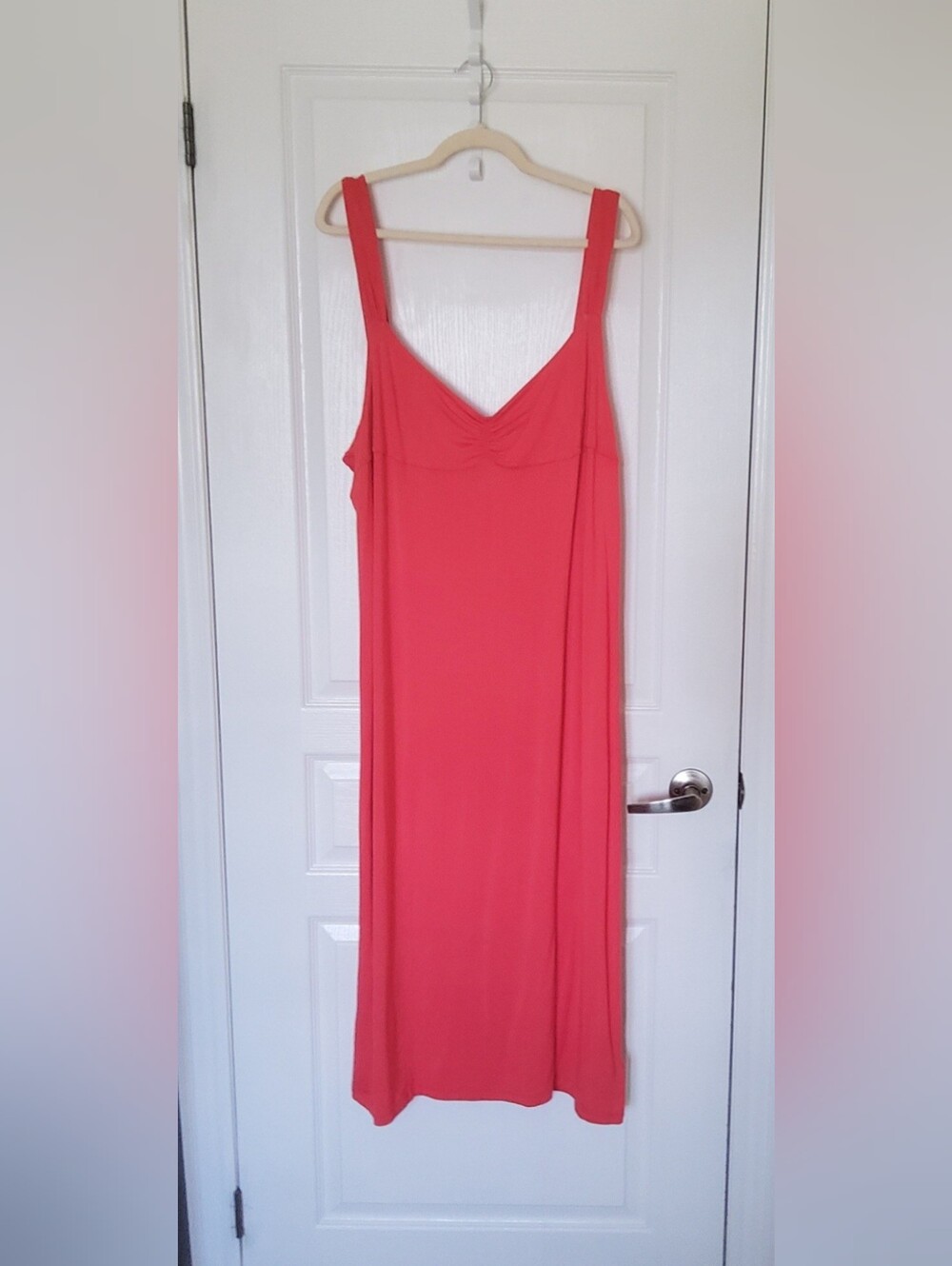 NWT GAP Hula Red Bodycon Dress – XXL Tall – Sleeveless Stretch Fit